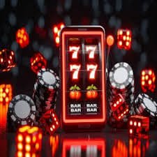 A neon winning tips screen introducing bdtk66 in a dark sci-fi layout